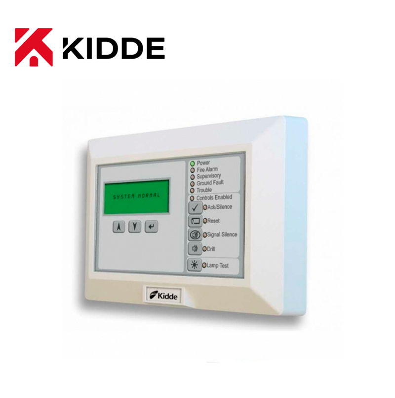 Anunciador remoto pantalla LCD de 4x20 en ingles  K-RLCD-C Marca: kidde