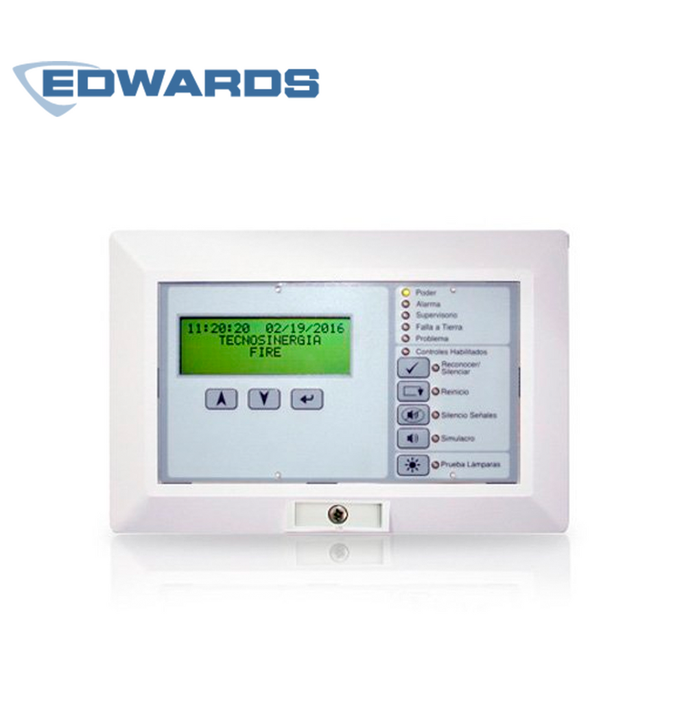 Edwards Rlcd Back Box Anunciador para Panel de Control Edwards RLCD-C-SP Marca: Edwards