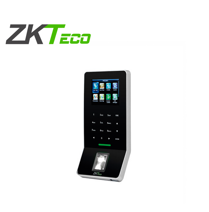 Lector biométrico de huella digital para control de acceso y asistencia F22ID Marca: ZKTeco