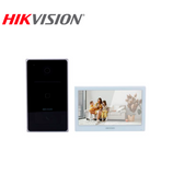 Kit de videoportero Hikvision pantalla 7" DS-KIS608-P(O-STD) (E) Marca: Hikvision
