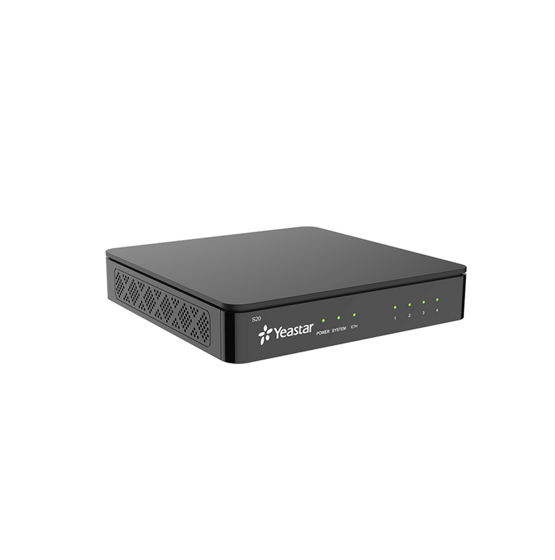 Conmutador IP SIP 20 extensiones/ 10 llamadas simultáneas S-20 Marca: YEASTAR