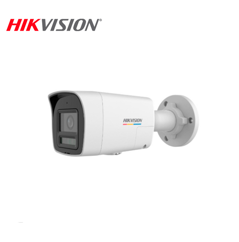 Camara Ip, Bullet, 6MP, Lente 2.8 mm, 30 mts IR + 30 mts Luz Blanca DS-2CD1067G3-LIU Marca: Hikvision