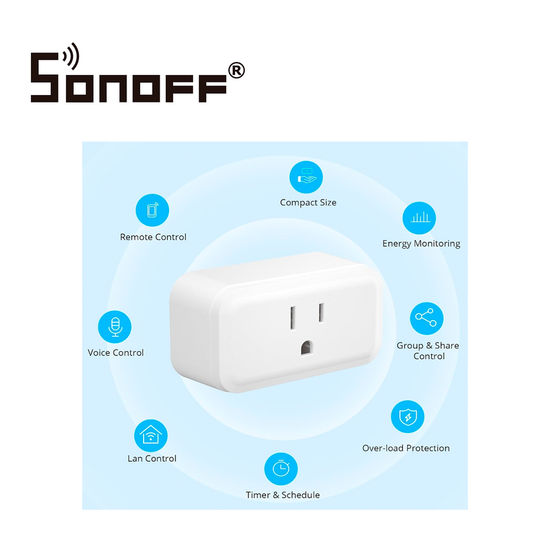 Interruptor inteligente WI-FI S40TPB Marca: Sonoff