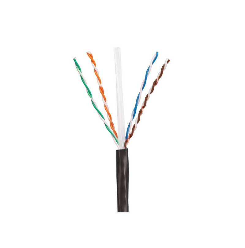Cable UTP CAT6 con gel resistant polyethlene color negro 23-4P JKOUTSIDE PLANT Marca: Panduit