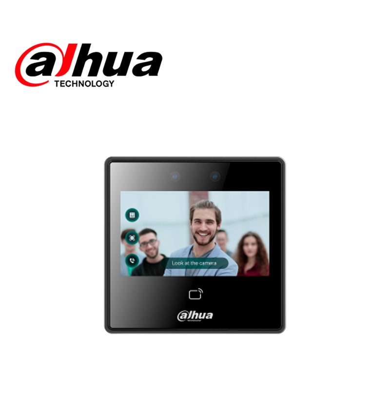 Controlador de acceso con reconocimiento facial (standalone) Múltiples métodos de desbloqueo incluyendo cara y contraseña Marca: Dahua