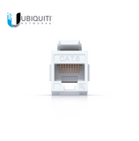 Acoplador Keystone Cat6 de paso para conectar cables Ethernet preterminados UACC-KEYSTONE-COUPLE Marca: Ubiquiti
