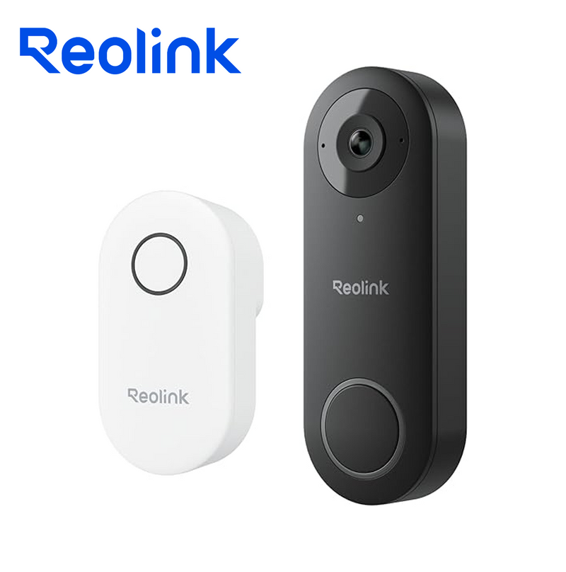 Timbre inteligente con cámara WiFi, con cable 2K al aire libre, WiFi 5G y 2.4G, ángulo de visión amplio 4:3, detección inteligente Marca: Reolink