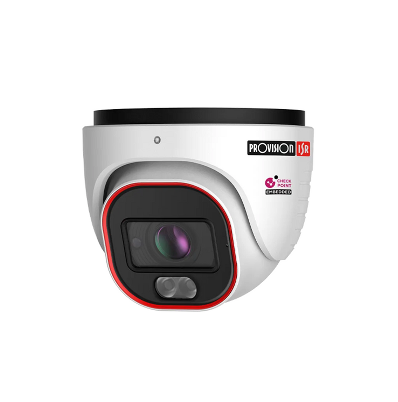 Cámara IP Dome/Turret hibrida con lente MVF de 4 MP CheckPoint Marca: Provision ISR