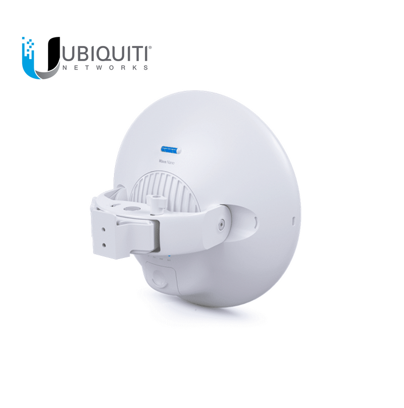 Estación PtMP de 60 GHz Wave Technology, (hasta 5 Km) 1P GbE, GPS y Bluetooth Wave-Nano Marca: Ubiquiti