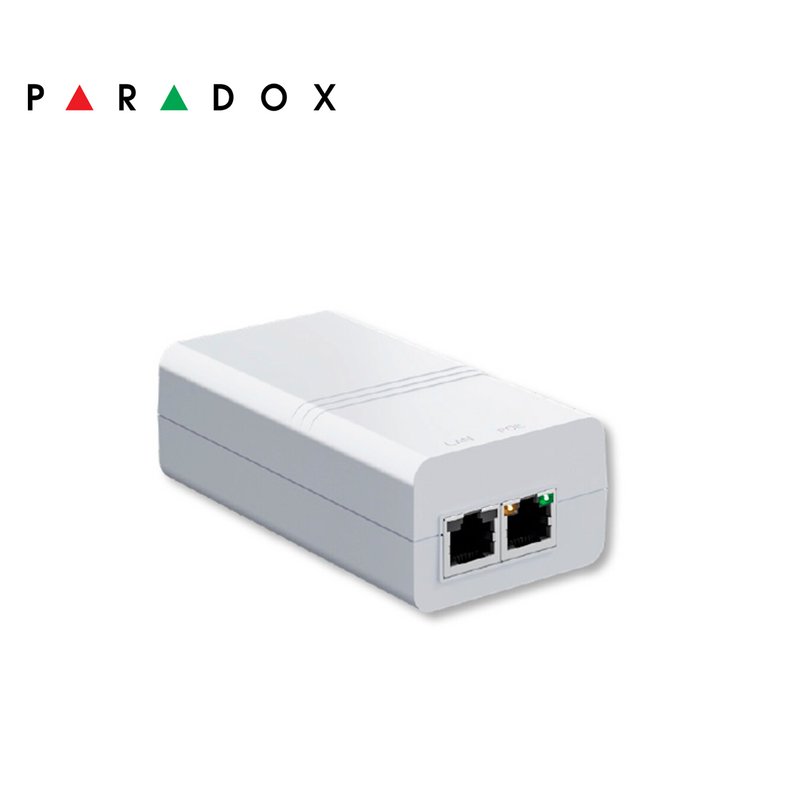 Inyector PoE+ de 30W con alimentación de 100-240V AC EG30 Marca: Paradox