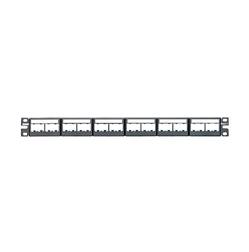 Patch panel 24 puertos modular negro CPPL24WBLY Marca: Panduit