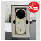 (Caja abierta/Usado en demo) Cámara de seguridad Wi-Fi con timbre para puerta DB2C-LIQ- Marca:Ezviz