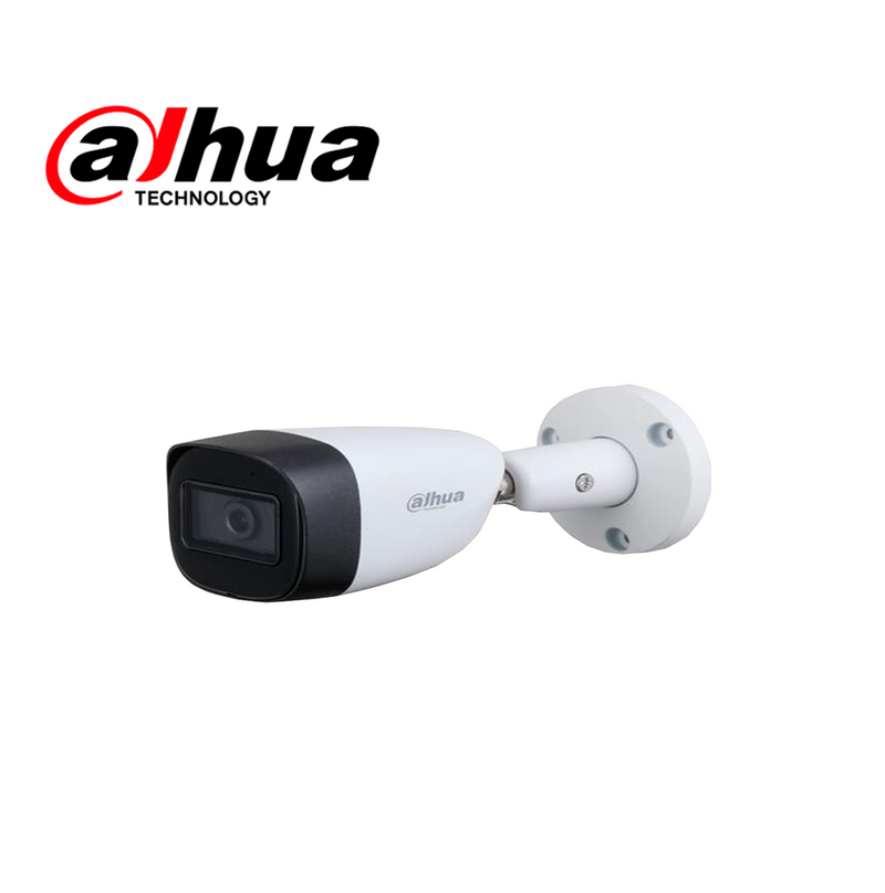 Cámara análoga tipo Bullet 2MP Multiformato con micrófono incorporado, IP67 Starlight Marca: Dahua