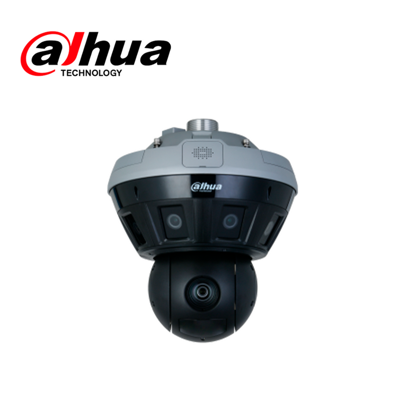 Cámara de seguridad IP Wizmind Multisensor panorámica 4x2MP + PTZ de 4MP PSDW8842SA180 Marca: Dahua