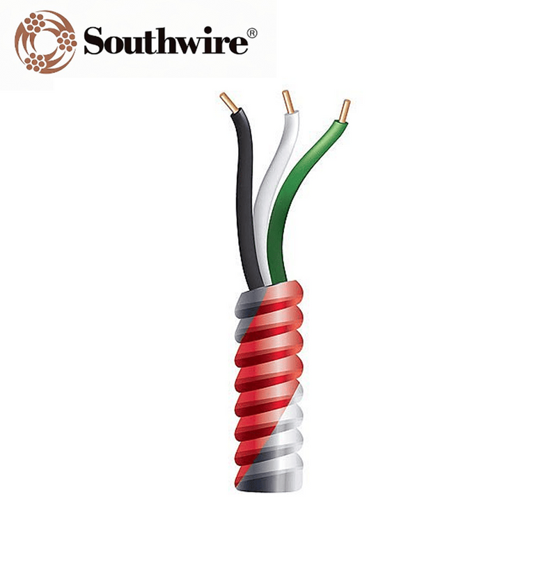 Cable de alarma contra incendio armado 16/2 MC FPL 250FT Marca. Genesis