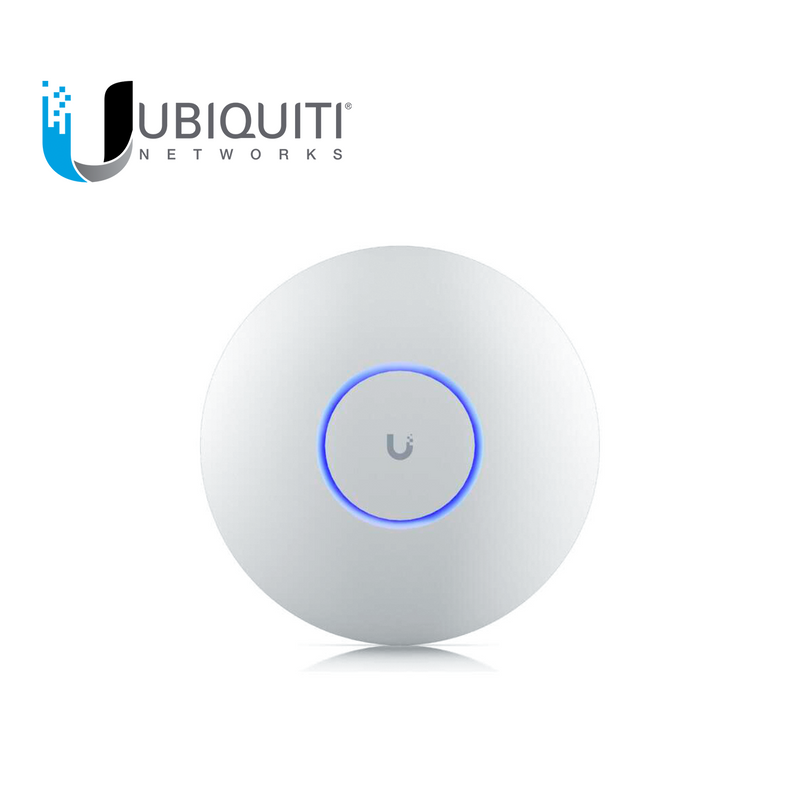 Punto de acceso WiFi 7 para montaje en techo con 6 transmisiones U7PRO Marca: Ubiquiti