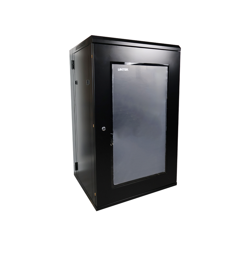 Gabinete 25U pared abatible armado reforzado LTK-GAB25PG Marca: LANTEK