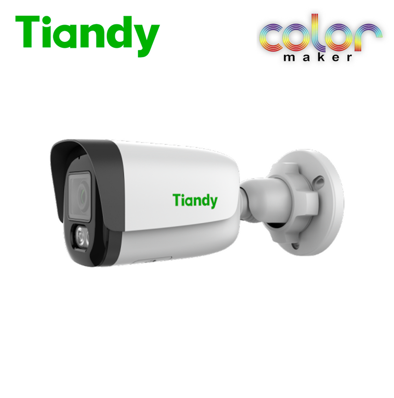 Camara IP 5MP tipo bullet lente 2.8 mm Color Maker TC-C35WS I5W/E/Y/S/28 Marca: Tiandy