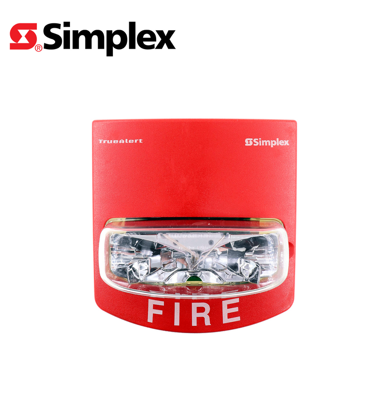Luz estroboscópica candelas ajustables montaje de pared color roja letras blancas Marca: Simplex