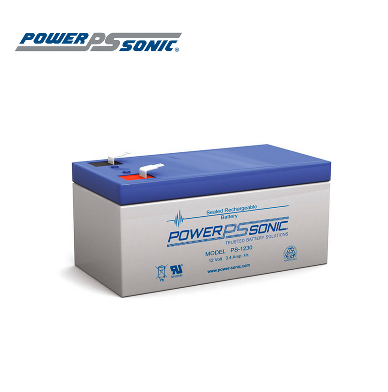 BATERIA REC. 12V-3.4A PS-1230F1 Marca: POWER SONIC