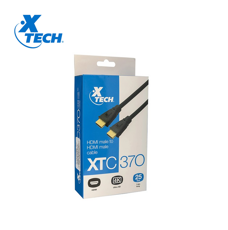 Cable de audio / vídeo HDMI macho  XTC-370 Marca: Xtech