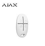 Control remoto de cuatro botones con indicación de entrega de comando de color blanco Marca: Ajax