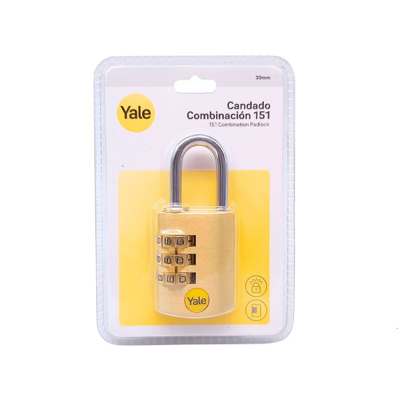 Candado Y151-40 combinaion BL 11773 Marca: Yale