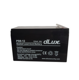 Batería para alarma contra robo 12V/9A PL9 Marca. DLux