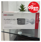 (Caja abierta) Cámara de seguridad análoga de 2MP metálica y plástica Bullet Verifocal DS-2CE19D0T-VFIT3F-LIQ- Marca: Hikvsion