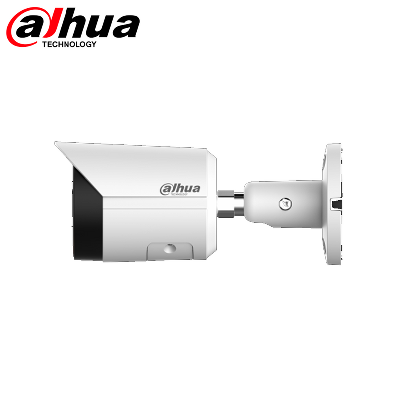 Cámara Bullet IP, 8MP, lente 2.8mm, iluminación dual 30m, IP67, micrófono incorporado IPCHFW2849SSIL Marca: Dahua