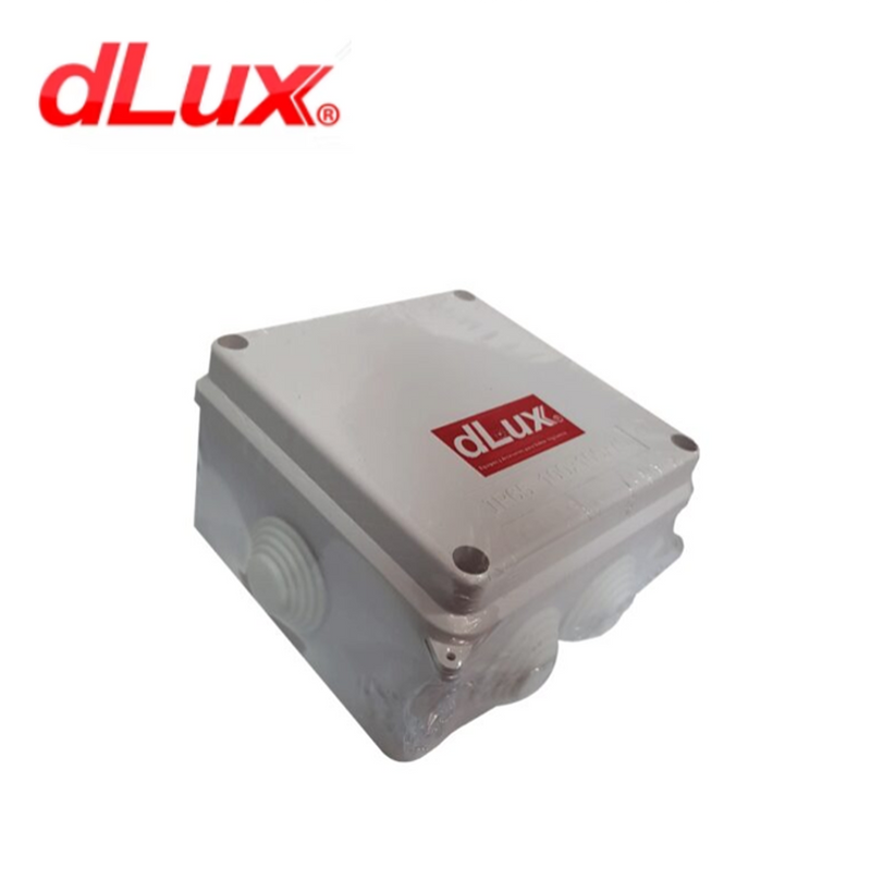 Caja plexo con conos 100*100*70 IP65 Marca: Dlux