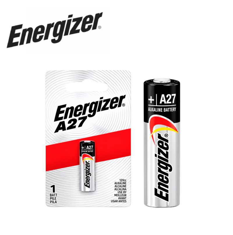 Batería Alcalina de 12V para Controles 27A Marca: Energizer
