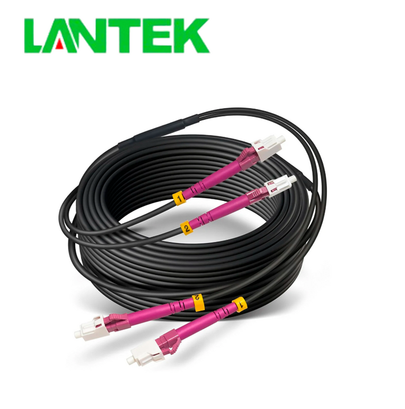 Cable Fibra Óptica LC LTK-PC2*OM4-50A Marca: Lantek