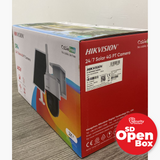 (Caja abierta) Kit Solar IP PT, All in One, AOV, Bala IP 4 Mp, Lente 2.8 mm, Panel Solar + Batería de Respaldo de Litio (9000 mAh) Marca: Hikvision