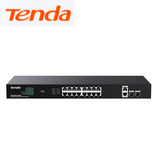 Switch 16 Puertos PoE+ TEG1120P-16-250W Marca: Tenda