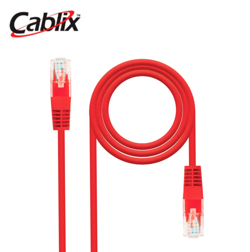 Patch Cord UTP Cat6 CBL-MC6-01F05R Marca: Cablix