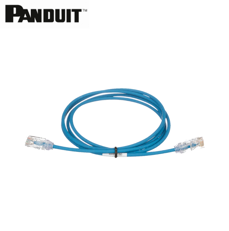 Patch Cord Cat6 Color Azul UTP28SP5BU Marca: Panduit
