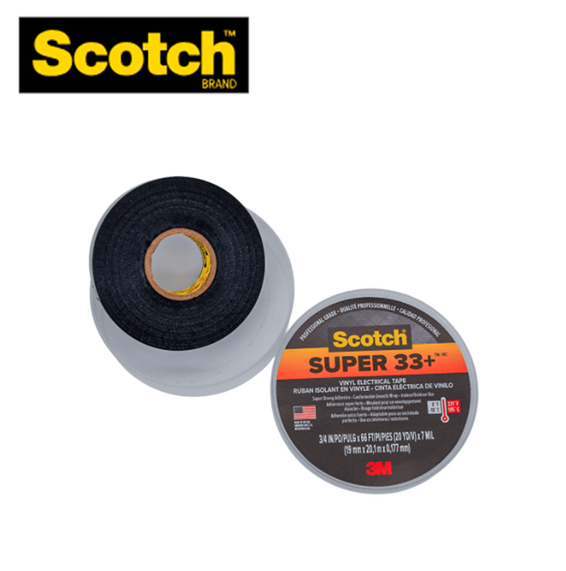 Tape Eléctrico 3M Negro TAPE014 Marca: Scotch