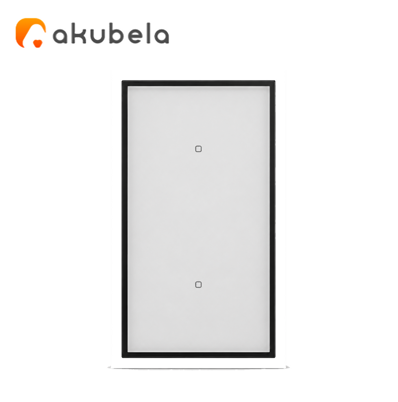 Apagador Inteligente Sin Neutro 2 Canales ZBG2 Marca: Akubela