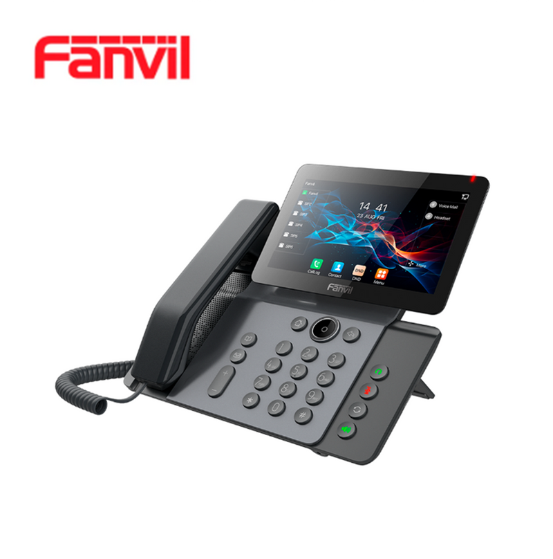 Teléfono con Auricular Cableado IP Bluetooth V66 Marca: Fanvil