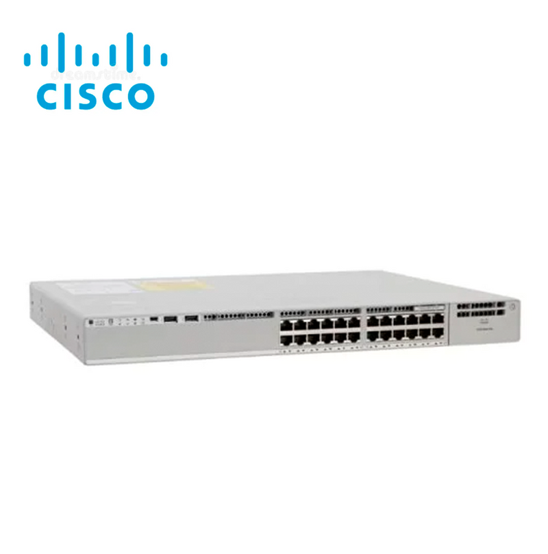 Switch Catalyst de 24xPoE+ C9200-24P-E Marca: Cisco