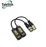 Balun pasivo de videotransmisor HDCVI/Análogo 8MP amarillo o Titanium BAL4K Marca: Teklink