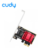 Tarjeta de red PE25 ethernet 2.5gbps PCIE Marca: Cudy