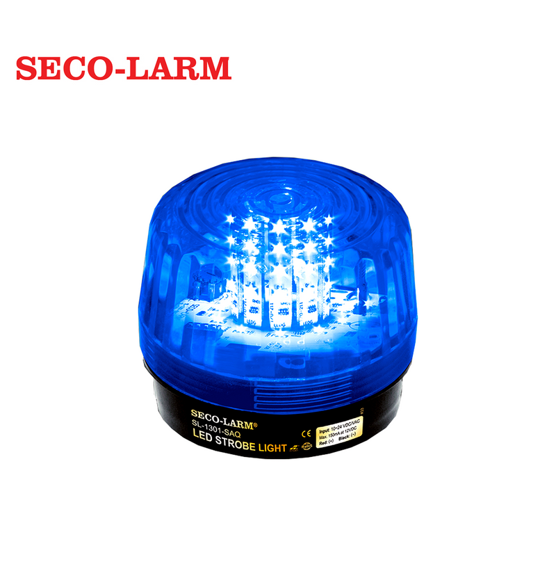 Luz estroboscópica 12A 24VAC/VDC/ sirena / azul  SL1301SAQB Marca: Seco-Larm