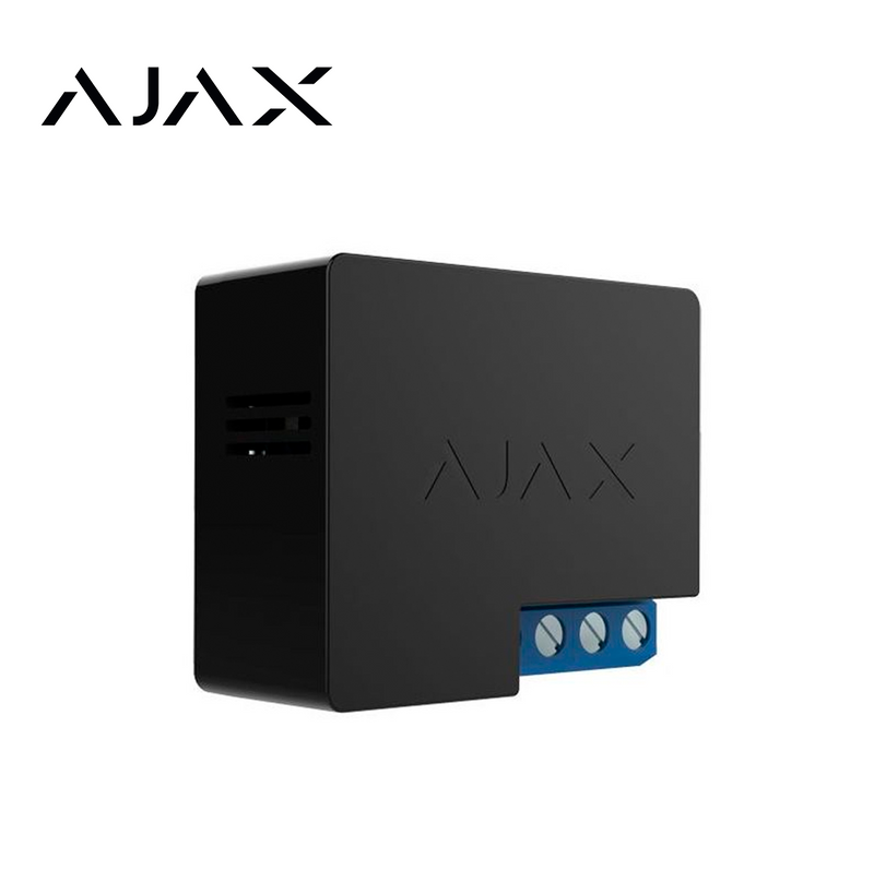 Relé de potencia para controlar el suministro eléctrico de manera remota Marca: Ajax