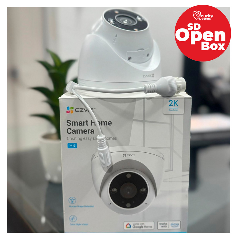 (Caja abierta) Cámara de seguridad Wi-Fi H4 2K CS-H4-R201-1H3WKFL (2.8MM) -LIQ- Marca: Ezviz