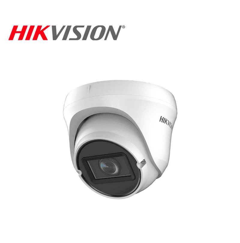 Cámara de seguridad análoga Turret de 2MP Metal/Plástica Varifocal Marca: Hikvision