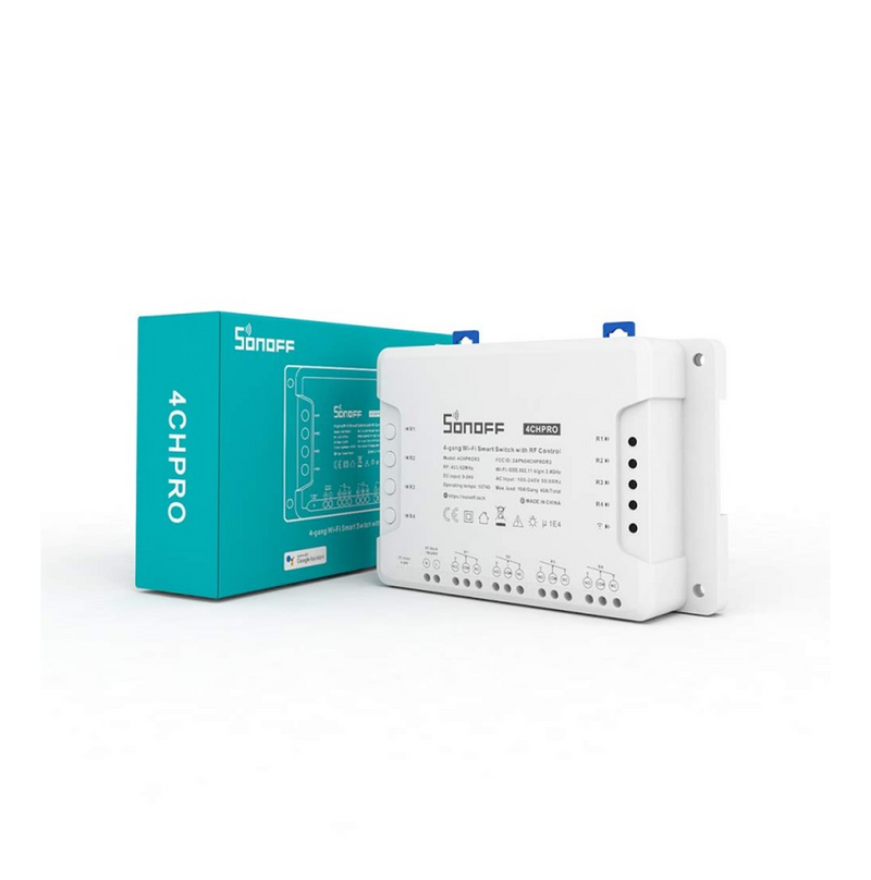 Controlador Sonoff 4CHPRO Multiportón Marca: Sonoff