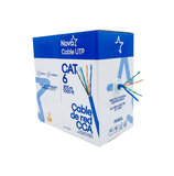 CABLE UTP CAT6 PVC 305M FAN60305001C Marca: Nova