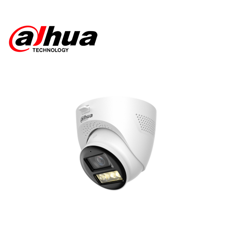 Camara Eyeball, HD, 2MP, multiformato, lente fijo 2.8mm, iluminación dual 40m HACHDW1200TQNILT Marca: Dahua